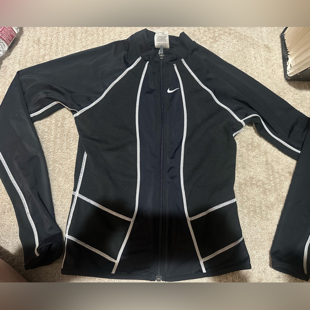 Nike Womans Athletic Zip Lightweight Jacket Small - image 1